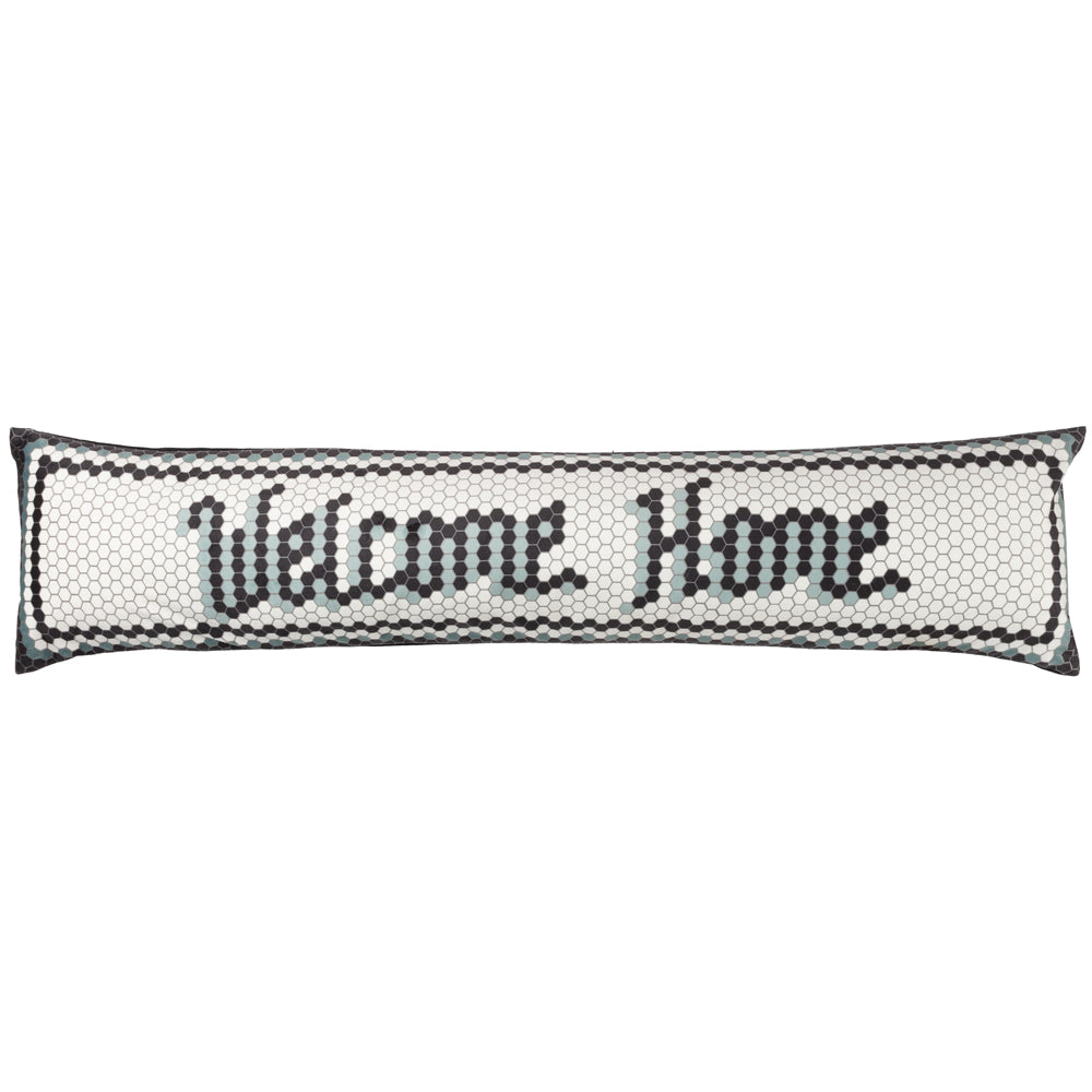 Mosaic Message Welcome Draught Excluder