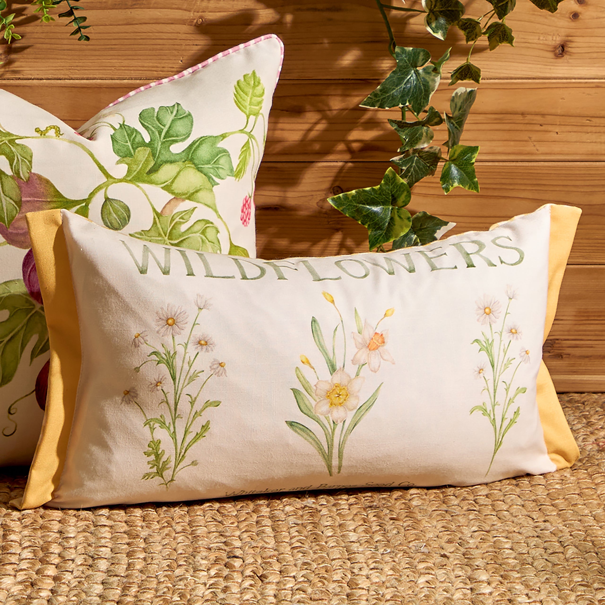 Wildflowers Printed Outdoor Cushion