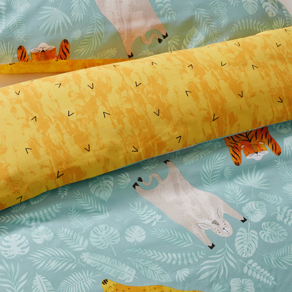 Wild Friends Kids 100% Cotton Duvet Cover Set
