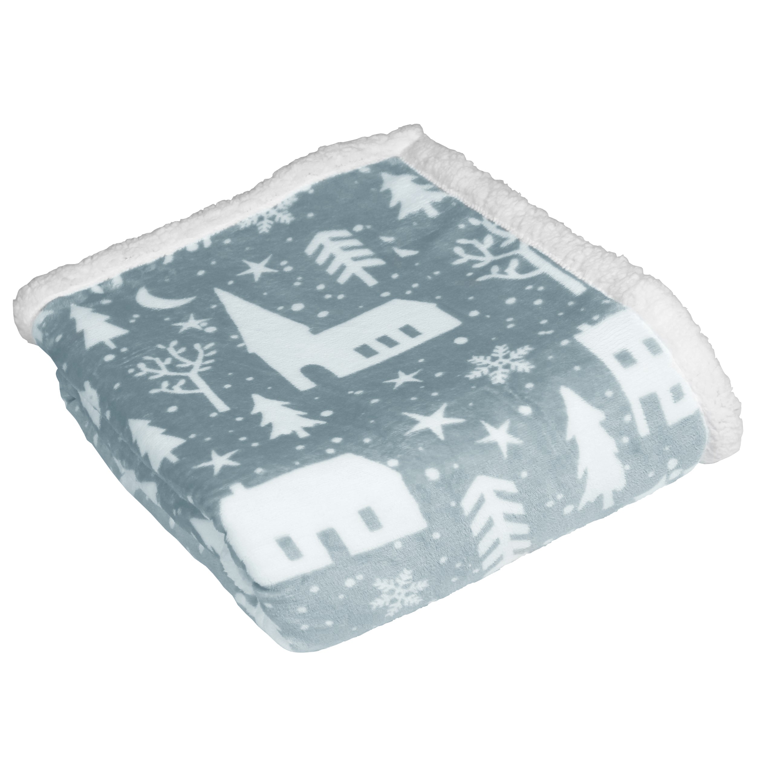 Winter Walk Fleece Throw