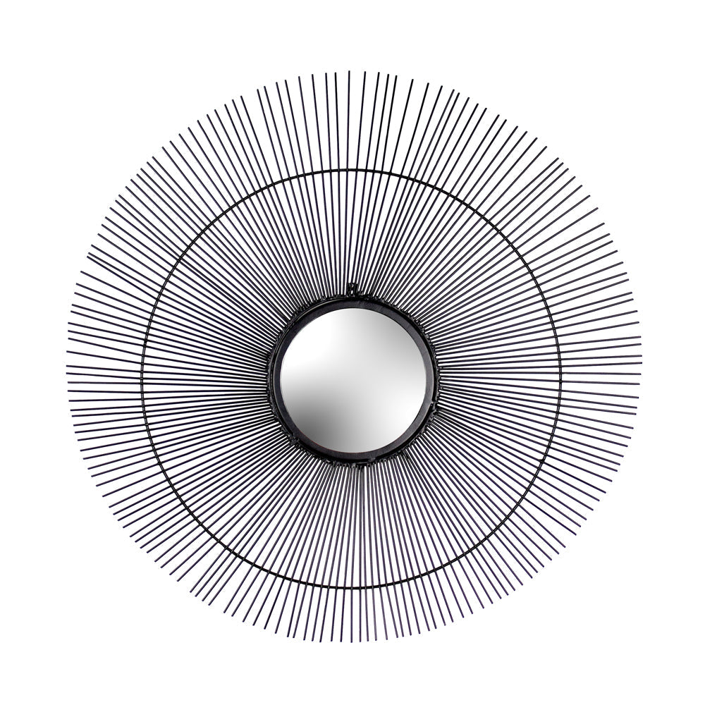 Wire Round Circular Wall Mirror