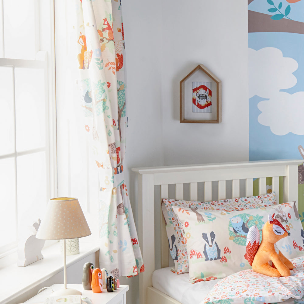 Woodland Kids Pencil Pleat Curtains