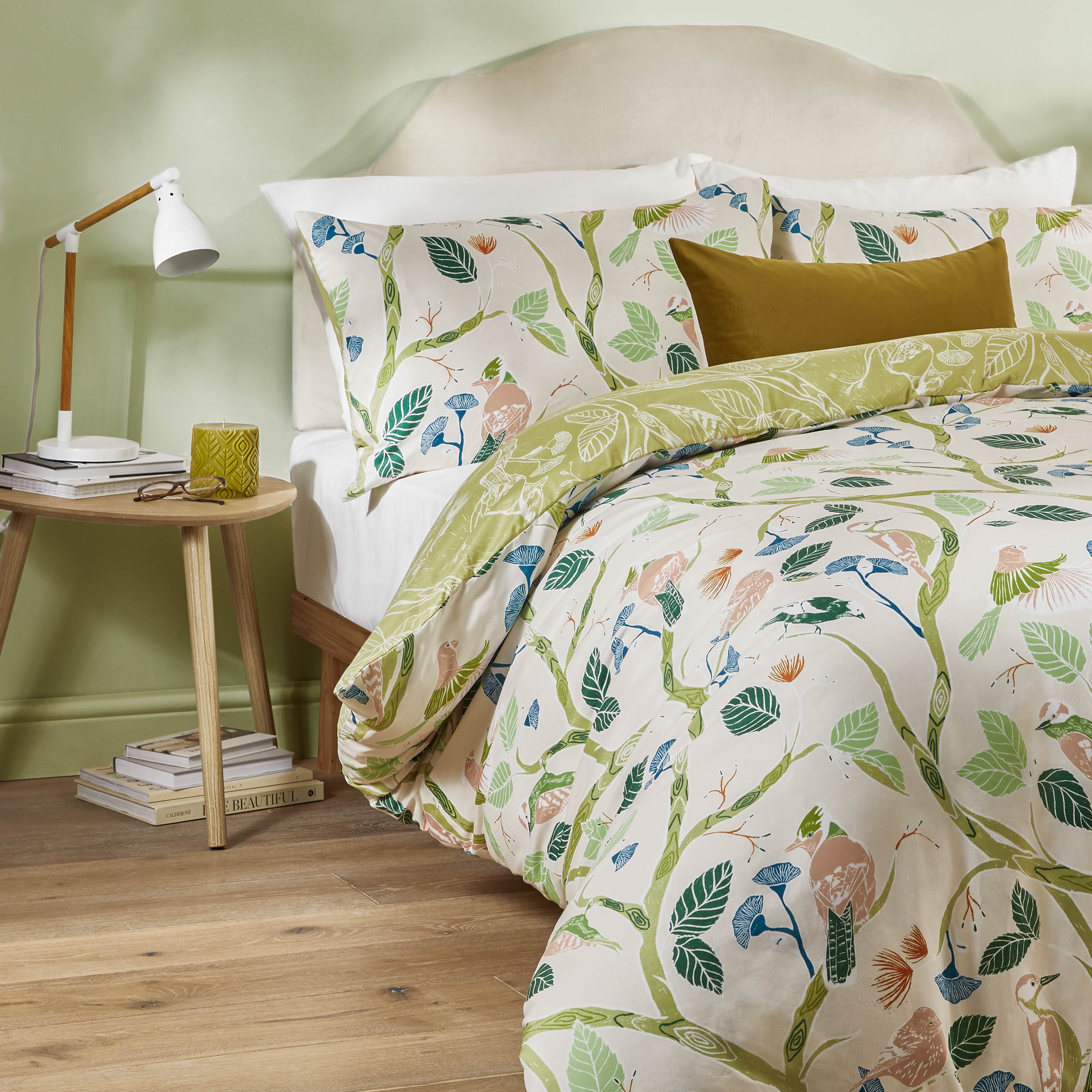 Woodlow Printed Soft Touch Duvet Cover Set