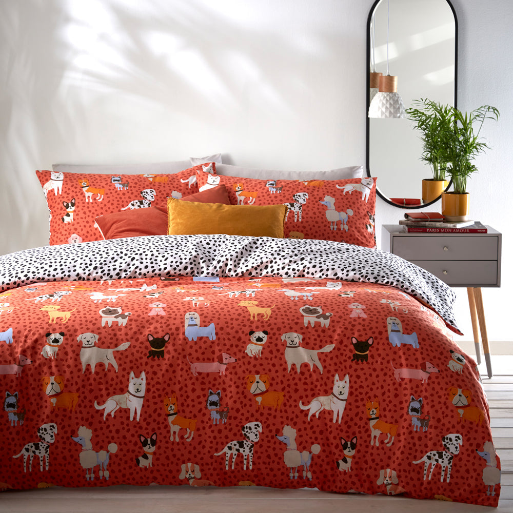 Woofers Dogs Duvet Cover Set