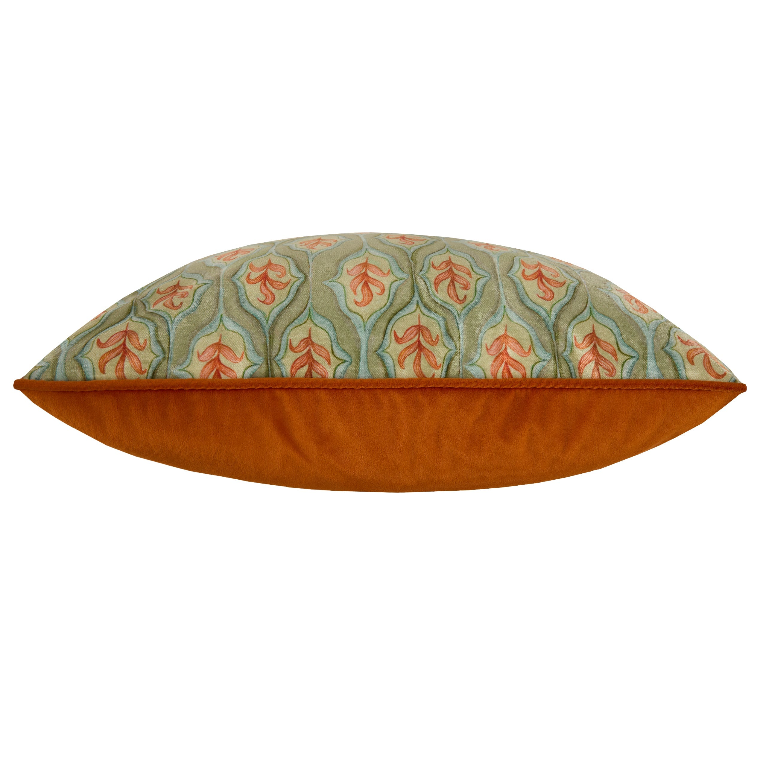 Zephyr Printed Velvet Cushion