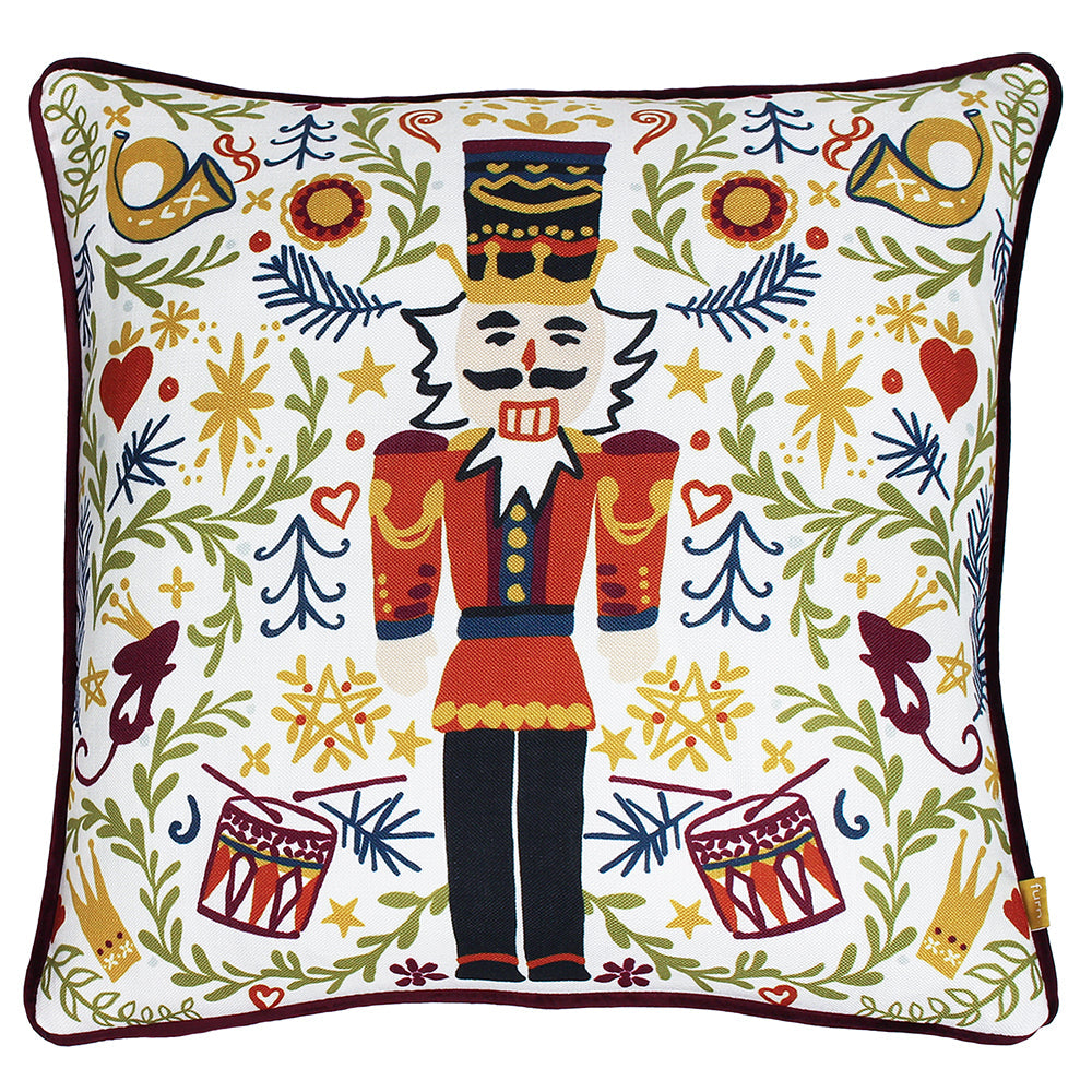 Nutcracker Christmas Cushion