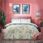 Colony Palm Botanical Duvet Cover Set