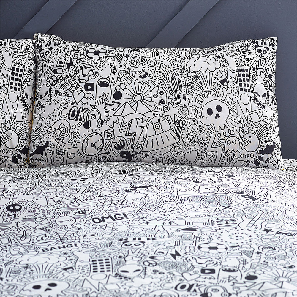 Doodles Duvet Cover Set