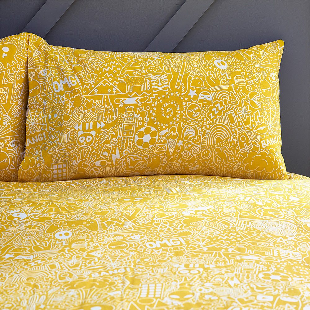 Doodles Duvet Cover Set