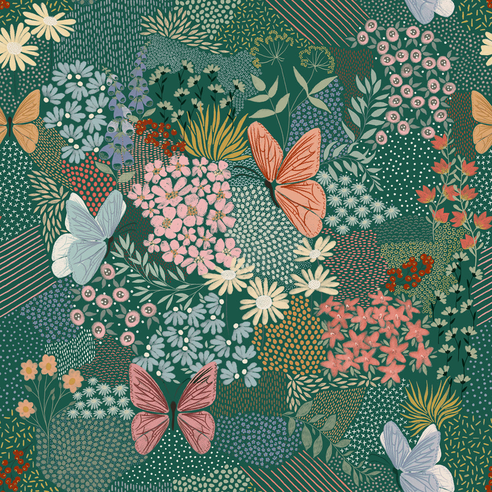 Forage Floral Duvet Cover Set