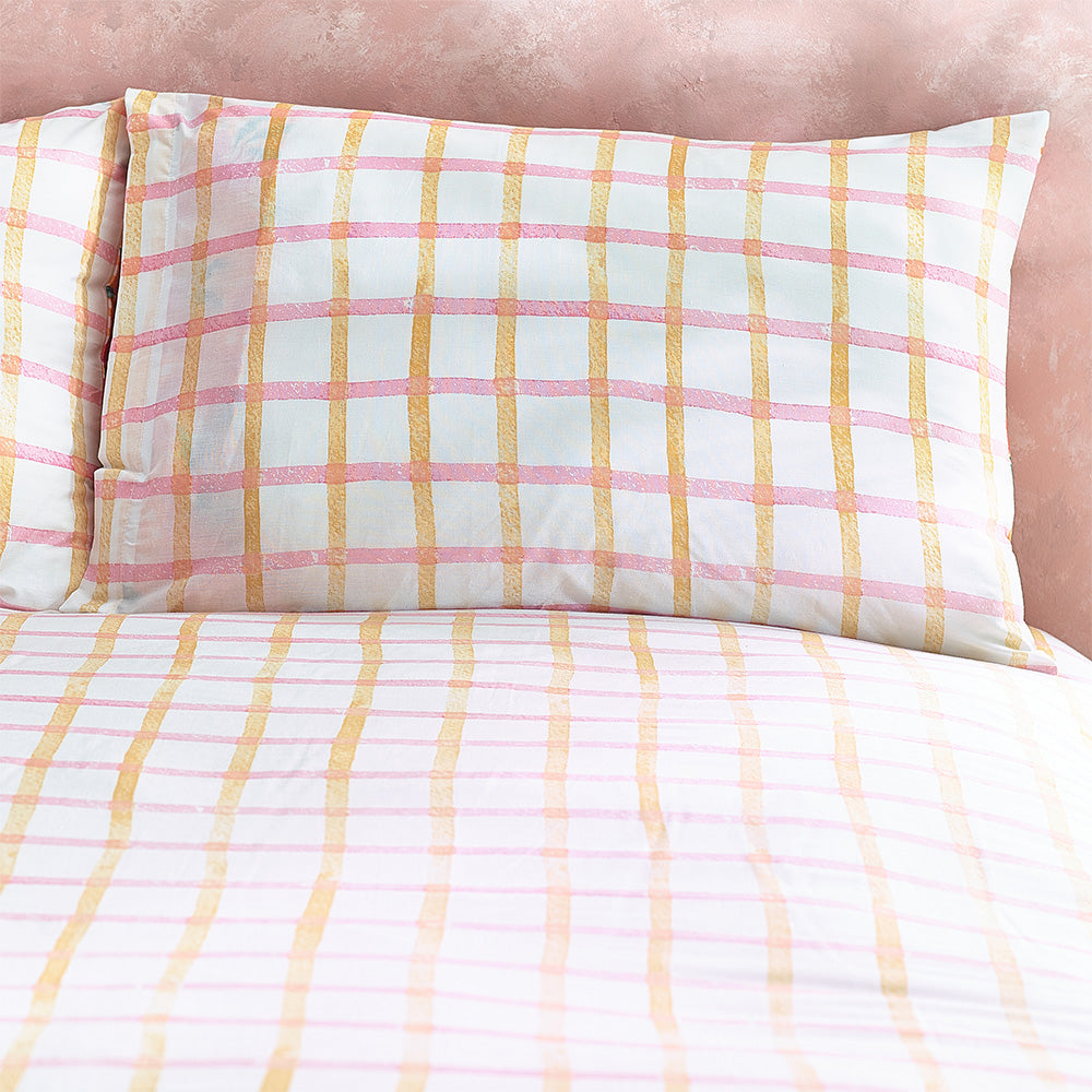 Juicy Checked Duvet Cover Set