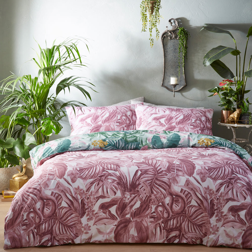 Medinilla Tropical Duvet Cover Set