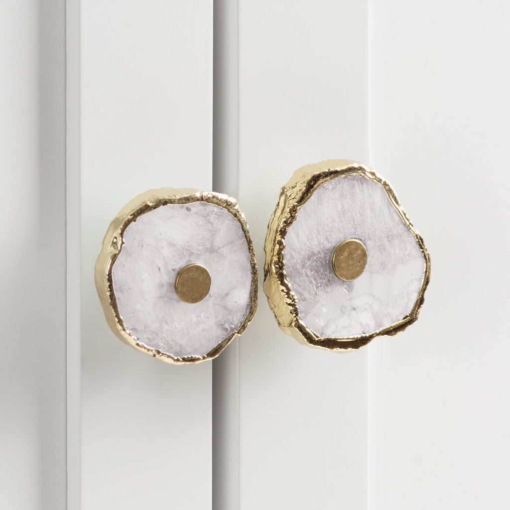 Agate Set of 4 Drawer Knobs