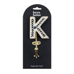 Alphabet K Set of 1 Wall Hooks