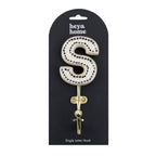 Alphabet S Set of 1 Wall Hooks