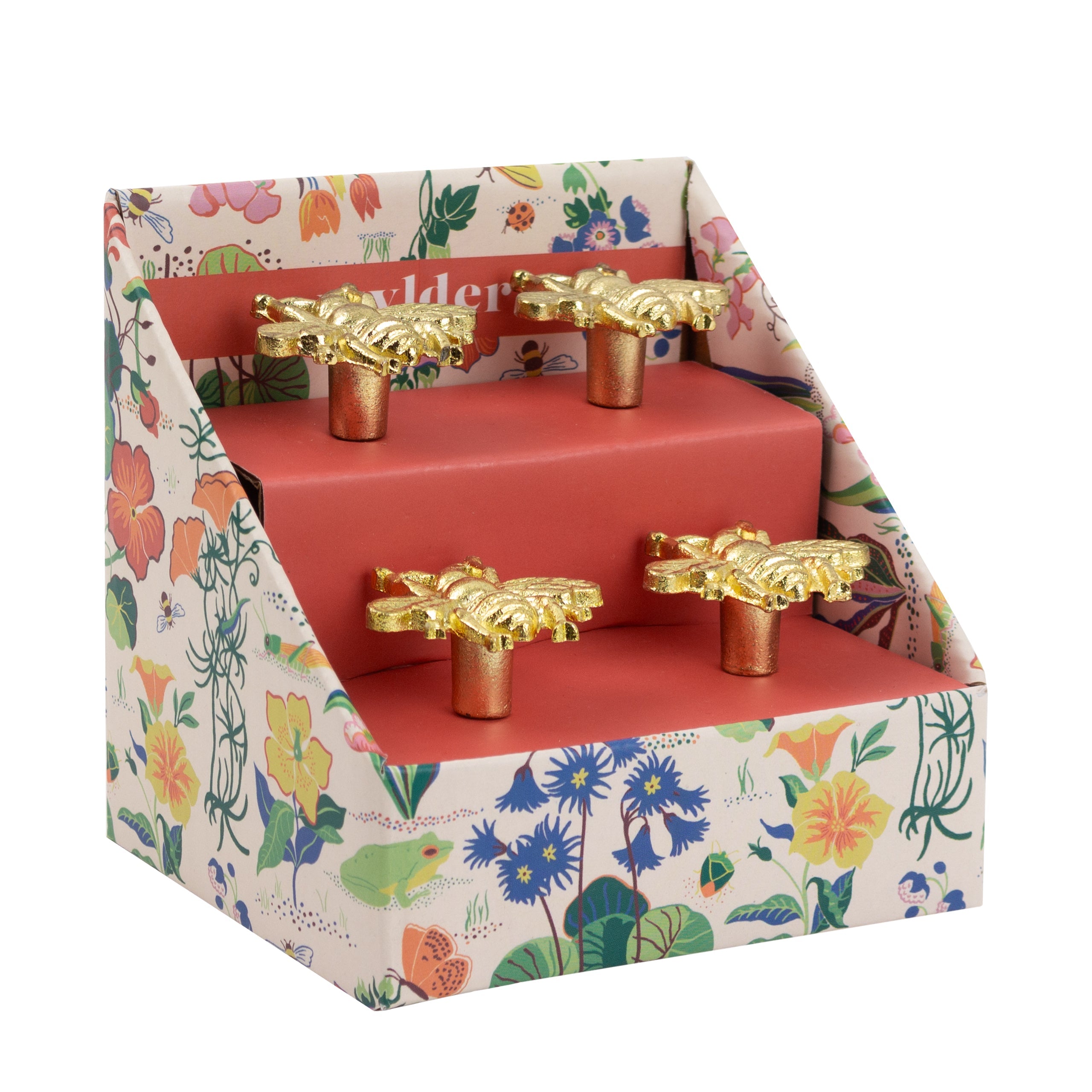 Butterfly Set of 4 Drawer Knobs