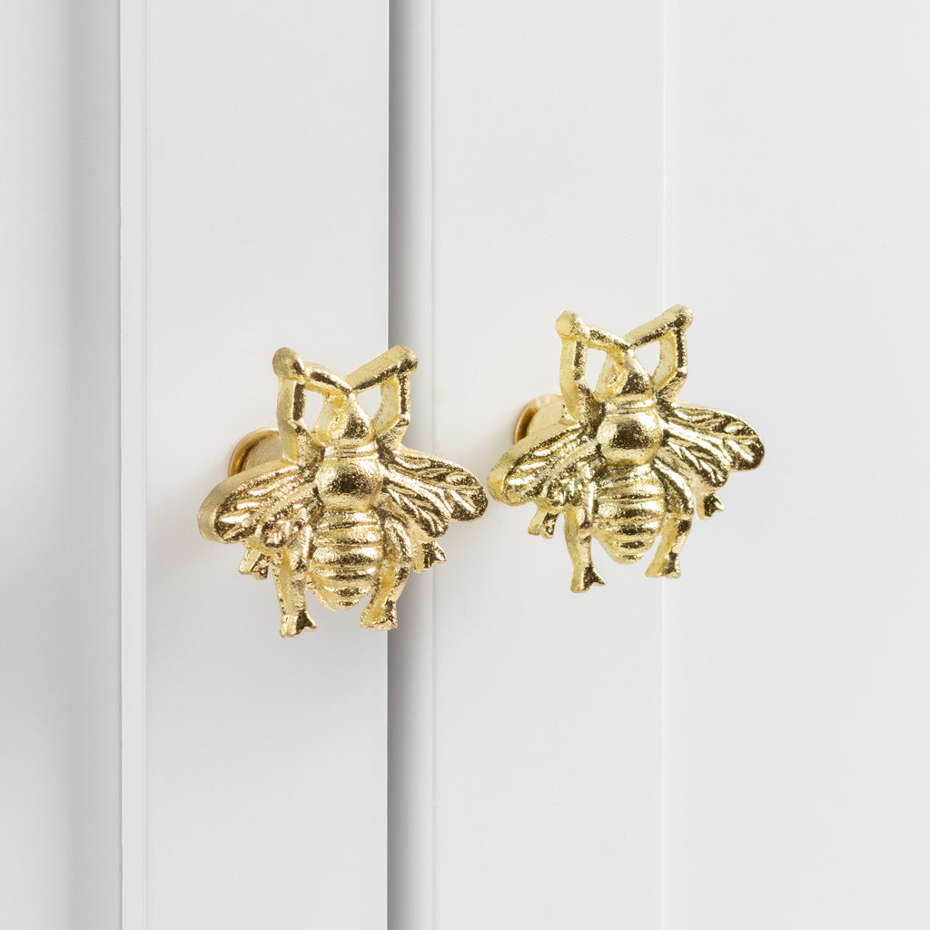 Butterfly Set of 4 Drawer Knobs