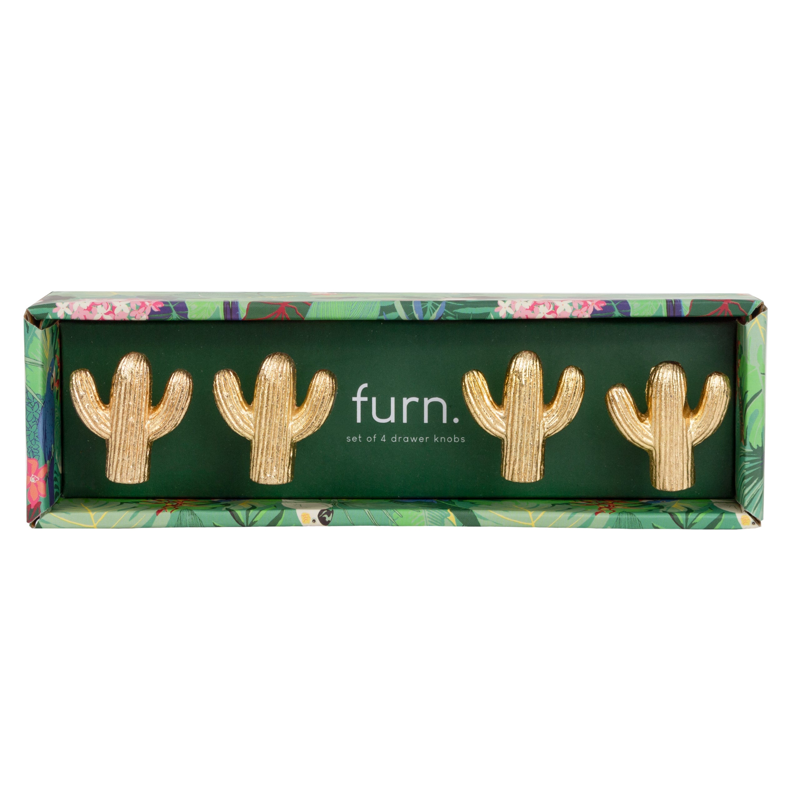 Cactus Set of 4 Drawer Knobs