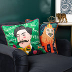 Lion Illustrated Cushion