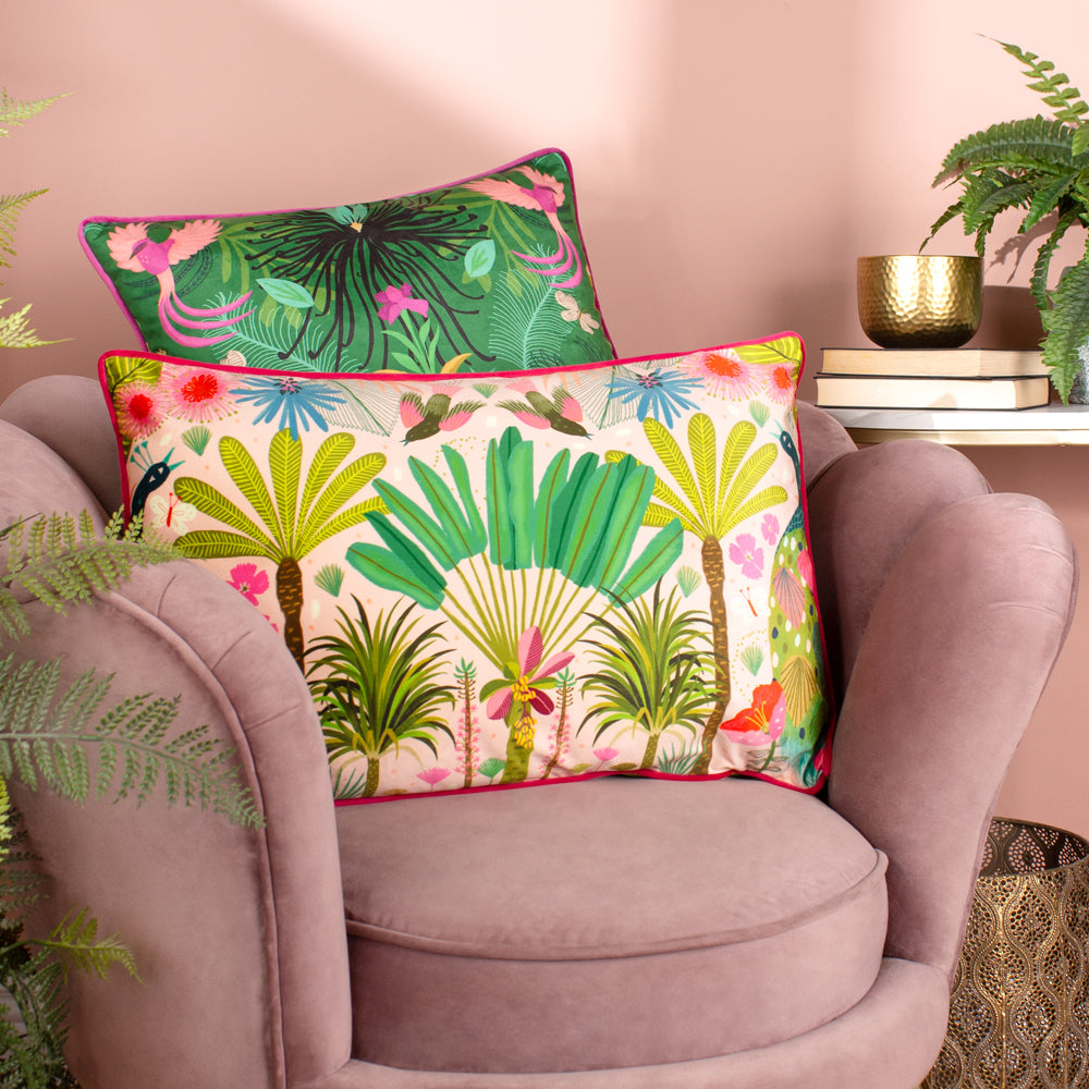 Maximalist Illustrated Cushion