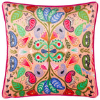 Paisley Blooms Illustrated Cushion