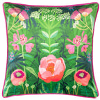Spring Blooms Illustrated Cushion