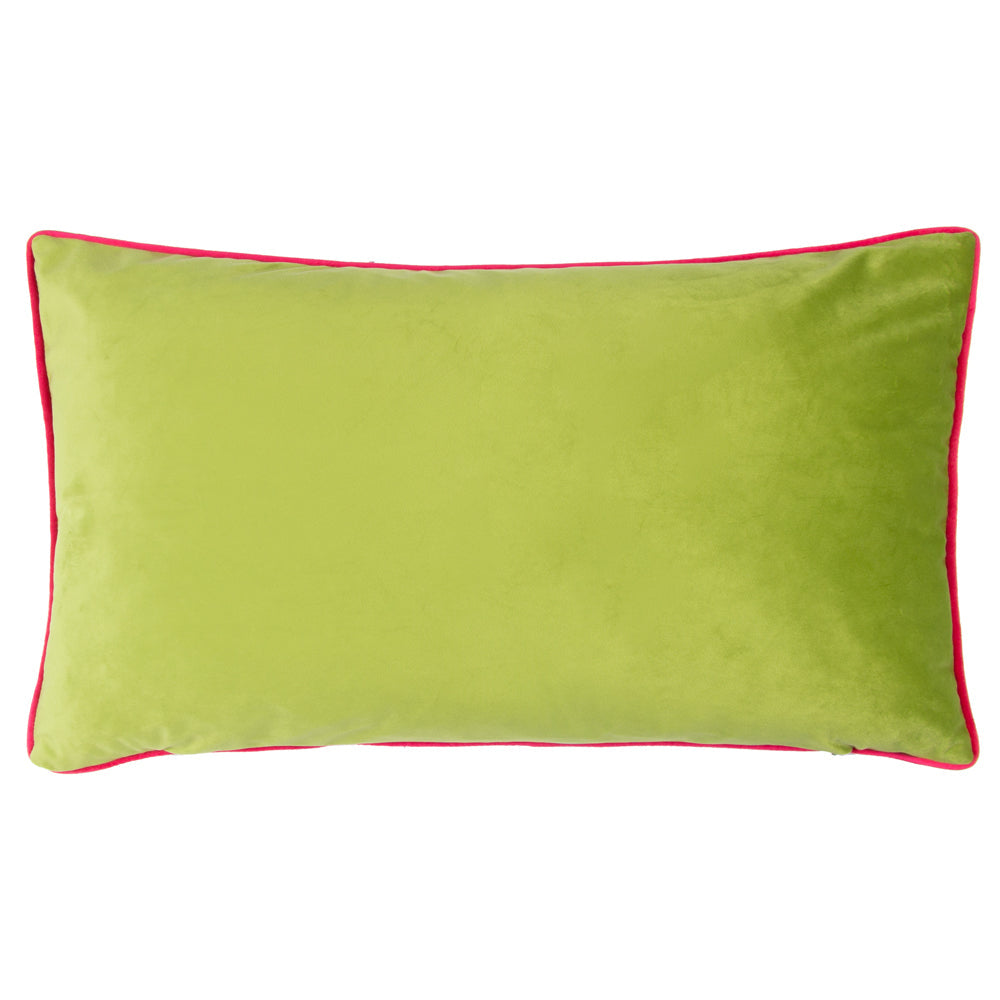 Tropical Peacock Illustrated Cushion