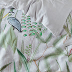Aaliyah Botanical 100% Cotton Duvet Cover Set
