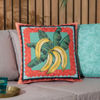 Anemone Bananas Printed Outdoor Cushion