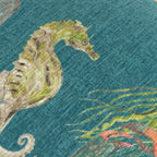 Abyss Sea Creatures Rectangular Cushion