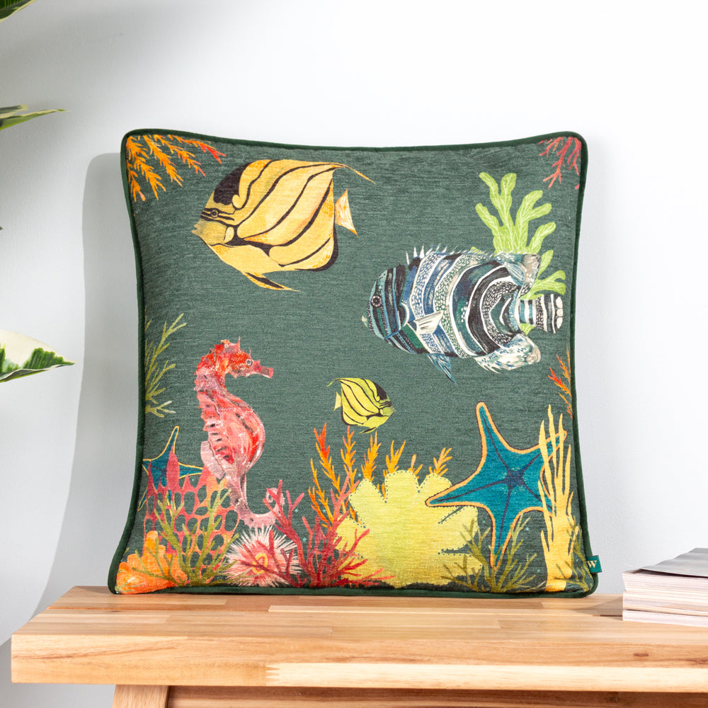 Abyss Under The Sea Cushion