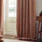 Acorn Tonal Matt Jacquard Pencil Pleat Curtains