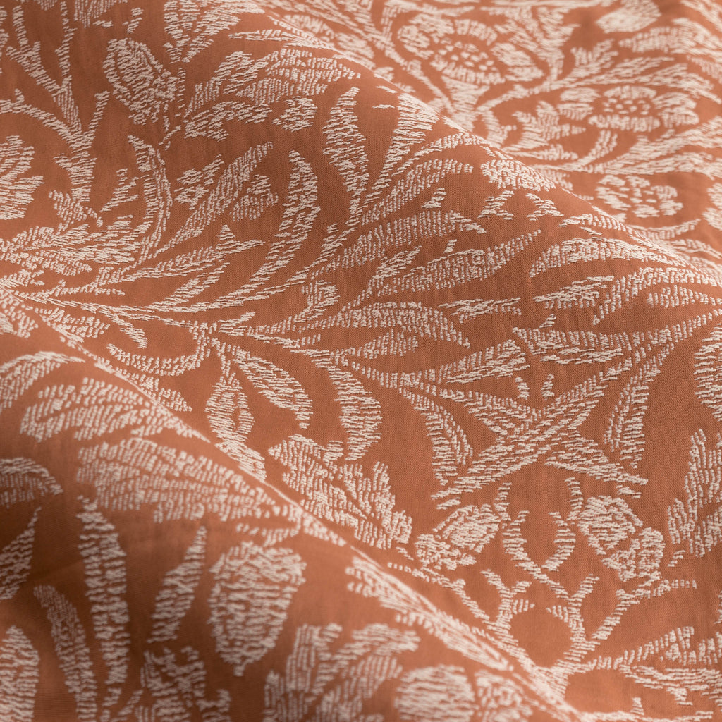 Acorn Tonal Matt Jacquard Pencil Pleat Curtains