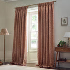 Acorn Tonal Matt Jacquard Pencil Pleat Curtains
