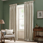Acorn Tonal Matt Jacquard Pencil Pleat Curtains