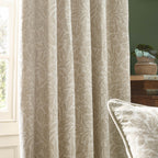 Acorn Tonal Matt Jacquard Pencil Pleat Curtains