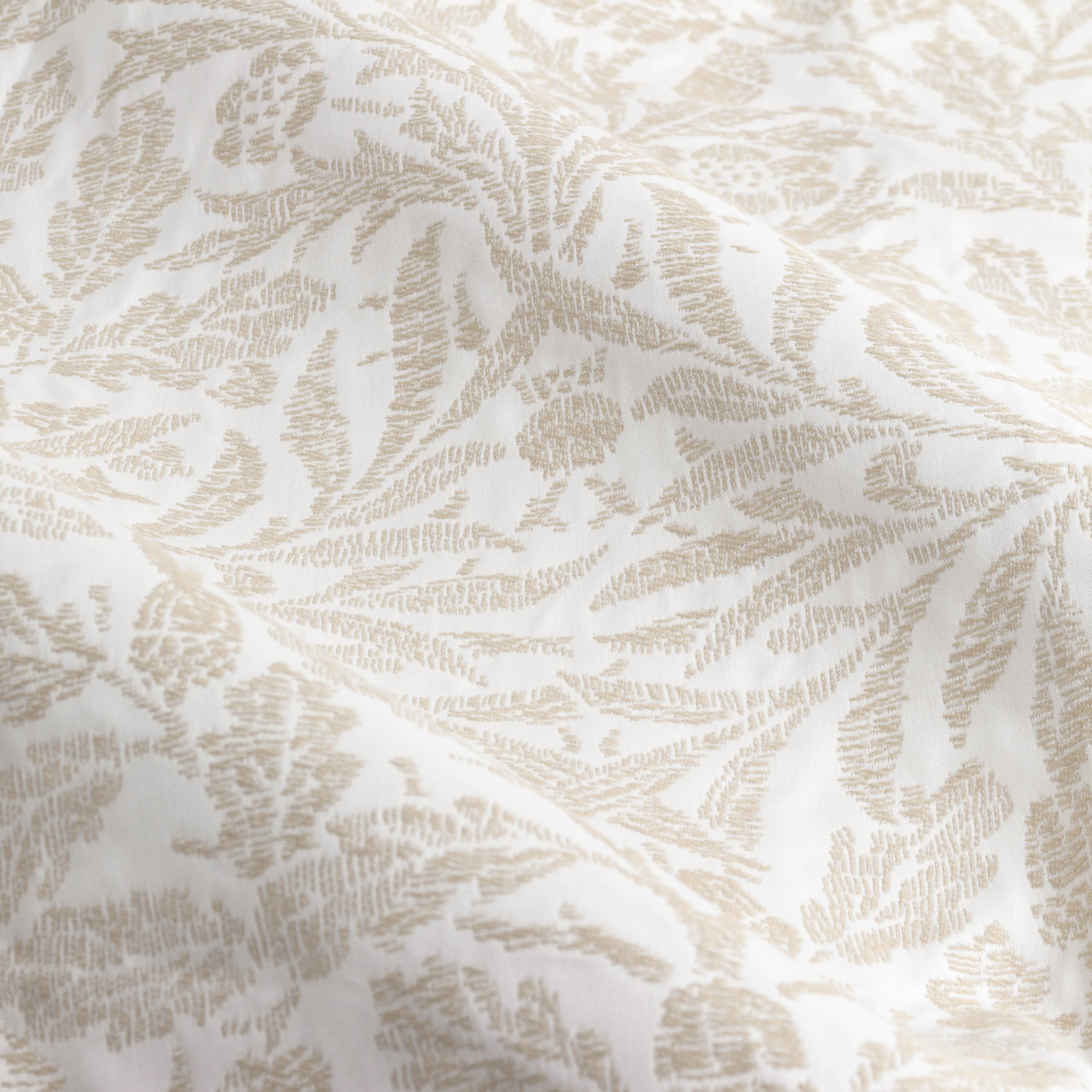 Acorn Tonal Matt Jacquard Pencil Pleat Curtains