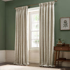 Acorn Tonal Matt Jacquard Pencil Pleat Curtains