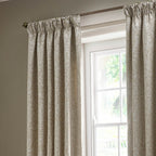 Acorn Tonal Matt Jacquard Pencil Pleat Curtains