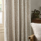 Acorn Tonal Matt Jacquard Pencil Pleat Curtains