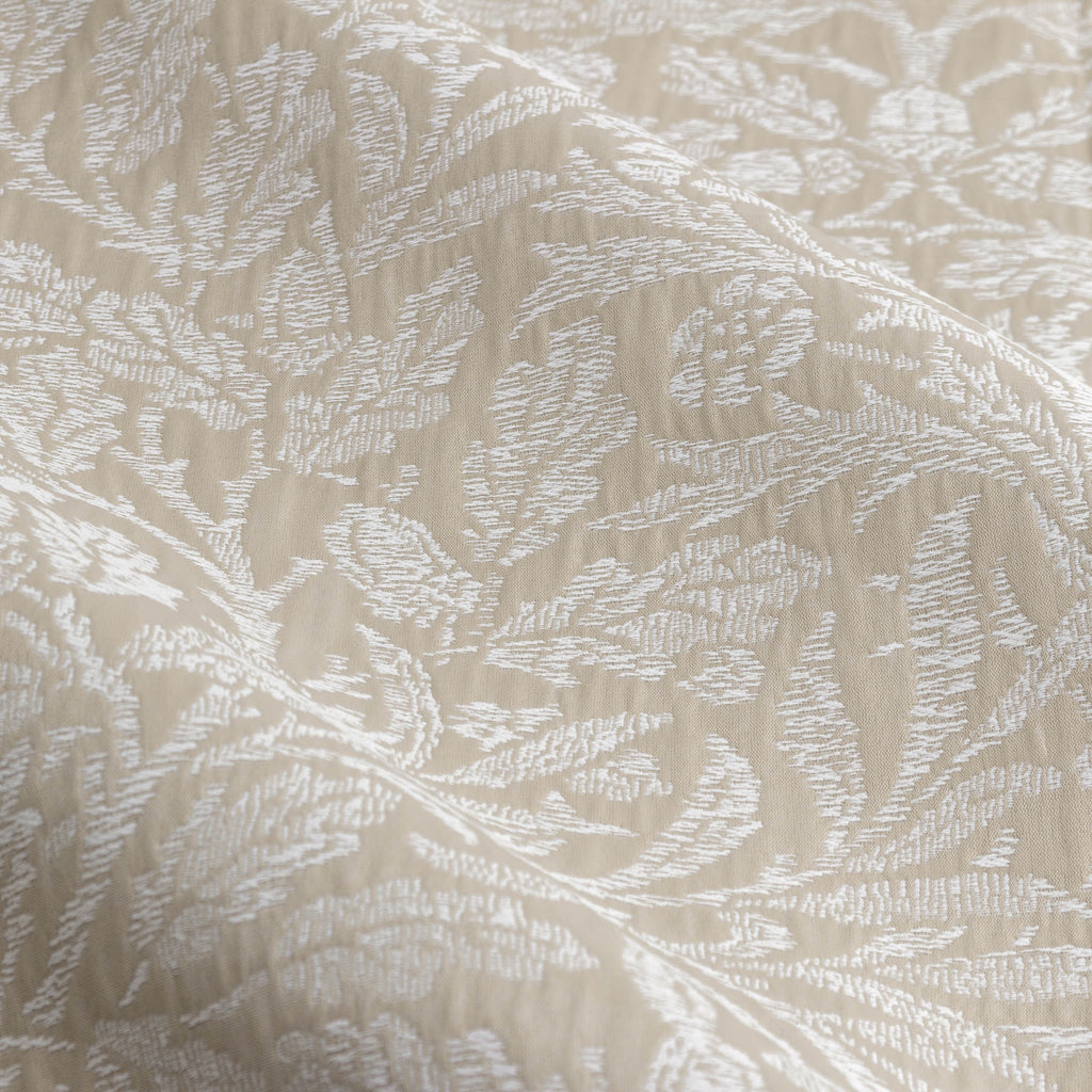 Acorn Tonal Matt Jacquard Pencil Pleat Curtains