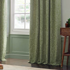 Acorn Tonal Matt Jacquard Pencil Pleat Curtains