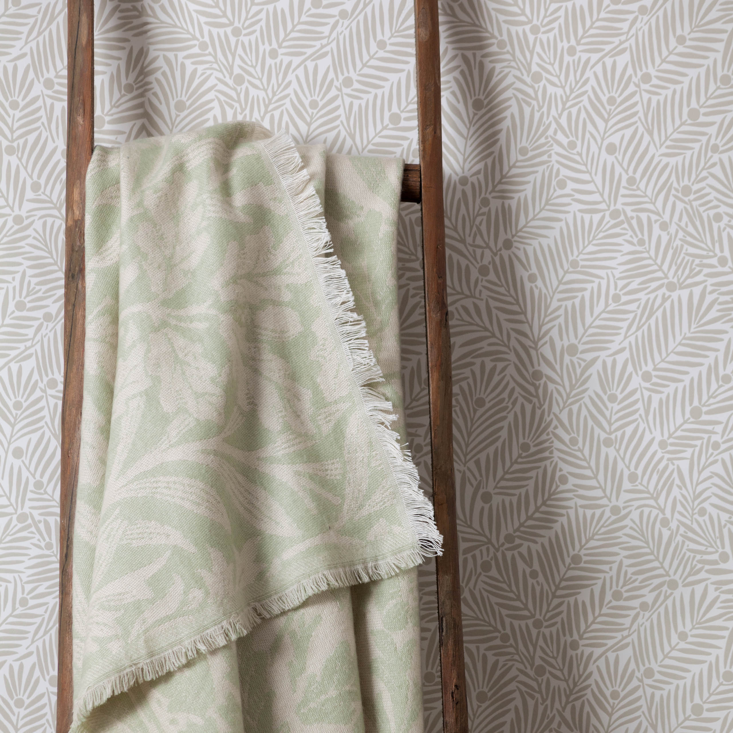 Acorn Tonal Jacquard Throw