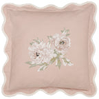 Adele Floral Embroidered Cushion