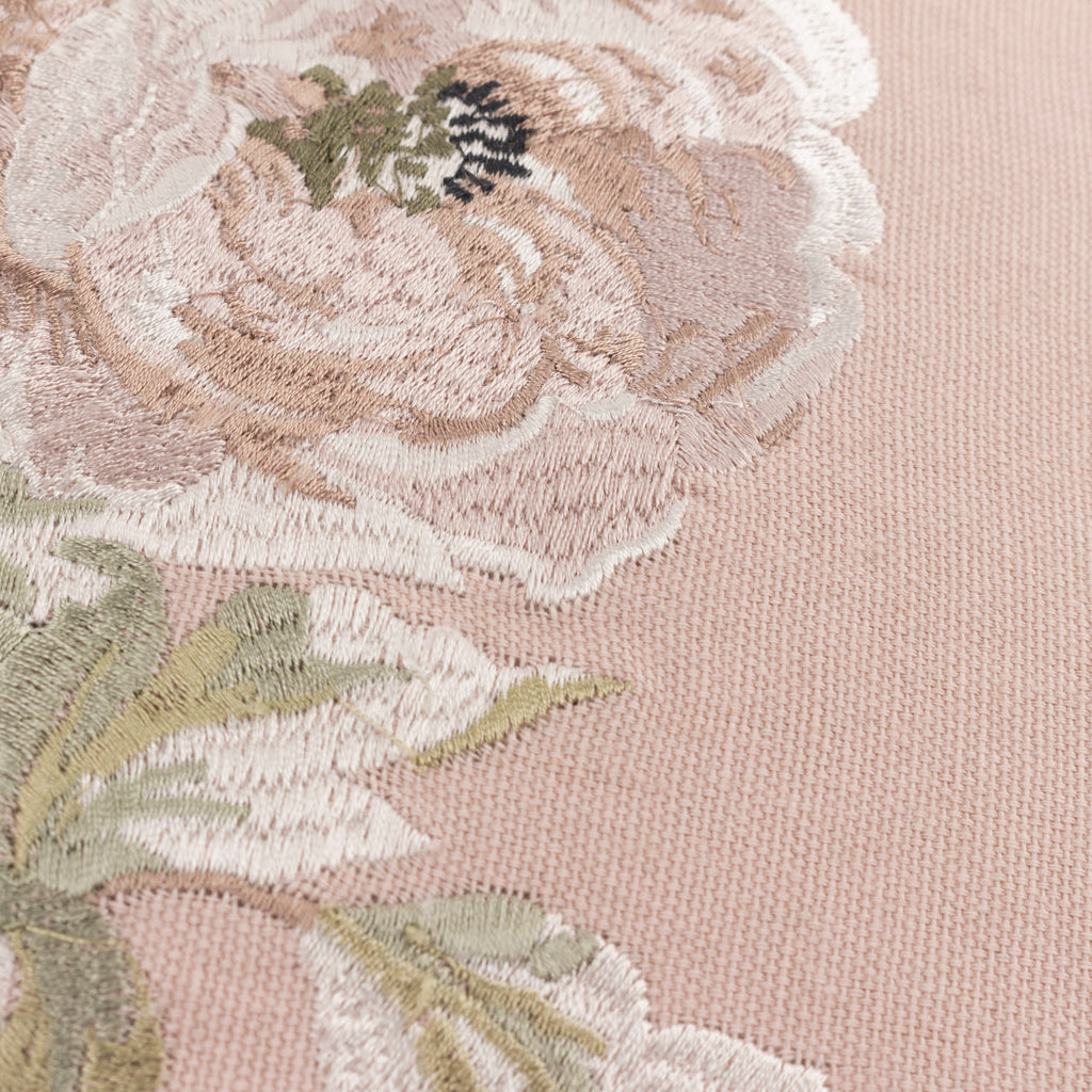 Adele Floral Embroidered Cushion