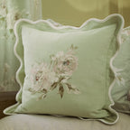 Adele Floral Embroidered Cushion