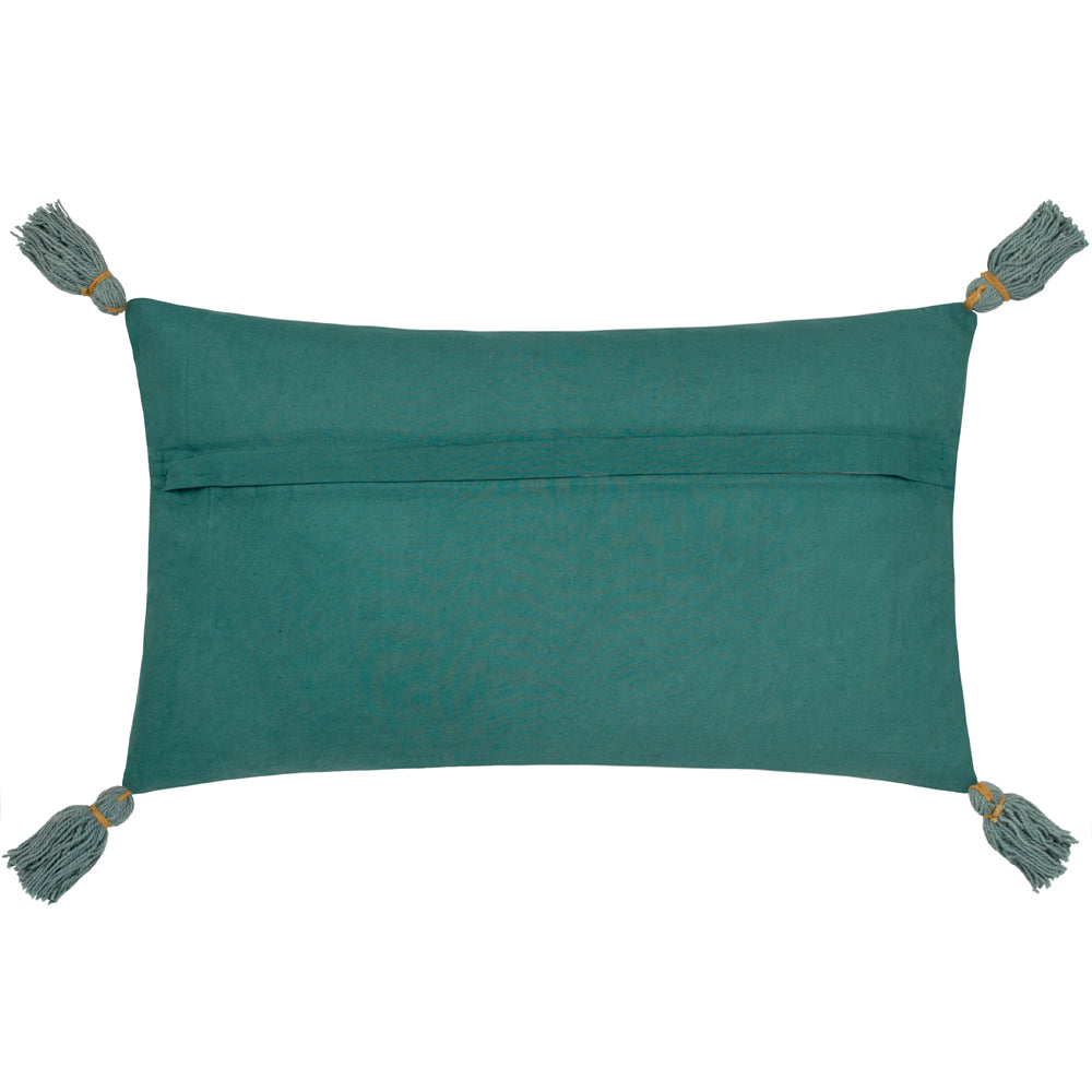 Adeline Rectangular Cushion Teal