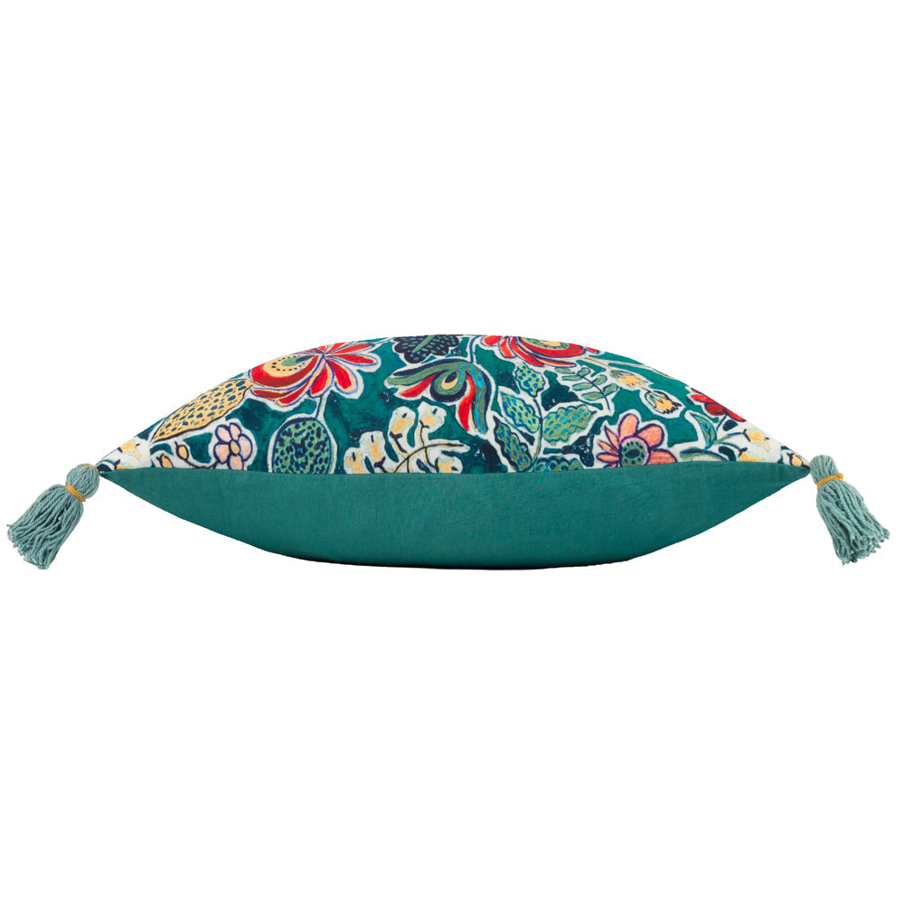 Adeline Rectangular Cushion Teal