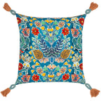 Adeline Square Cushion Blue