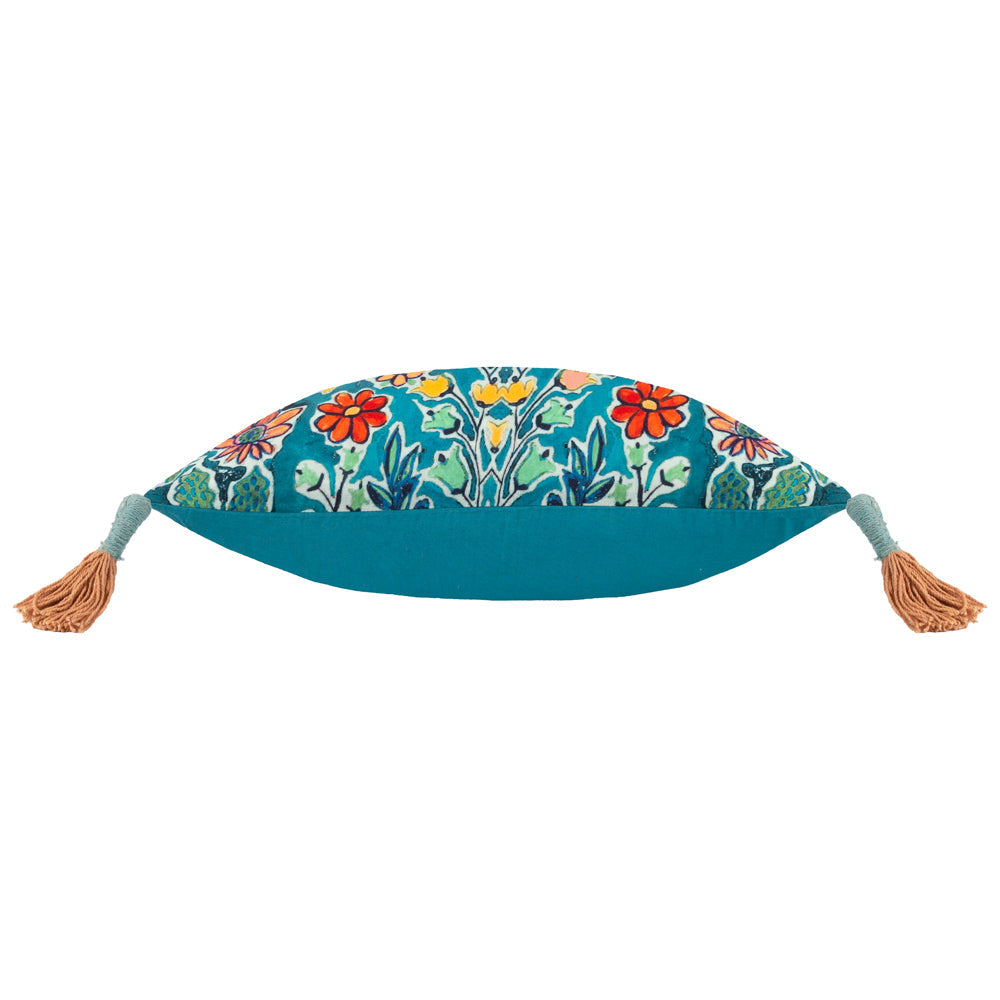 Adeline Square Cushion Blue